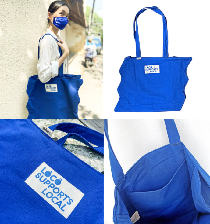 Túi tote Merchandise Lôcô Market